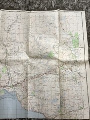 1963 Ordnance Survey One Inch Map 79 Stranraer (including Kirkcowan, Glenluce)