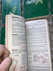 Tourist Guides Of Europe X15 Vintage Michelin Mainly France with Maps Travel