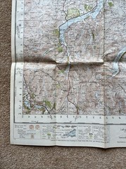 Vintage OS One Inch Map -Penrith – Sheet 83 – 1947 – Ordnance Survey