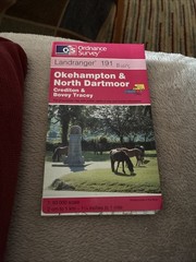 OS, Ordnance Survey Landranger map No 191, Okehampton & North Dartmoor