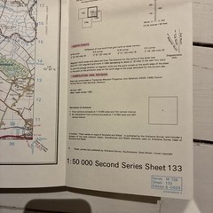 North East Norfolk – 1992 Ordnance Survey Landranger Map Sheet 133