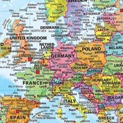 WORLD Map Educational Poster Poster Print Mural Decor 18*29inch/46*73.6cm
