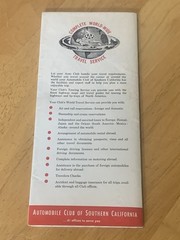 AAA Automobile Club Of Southern Calafornia North & South Portion Maps