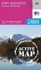 Fort Augustus, Glen Roy & Glen Moriston (Map) OS Landranger Active Map