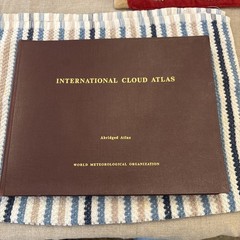 International Cloud Atlas (Abridged). World Meteorological Organization. 1956?