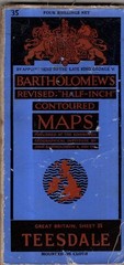 Revised Half-inch Sheet 35: Teesdale : Bartholomew