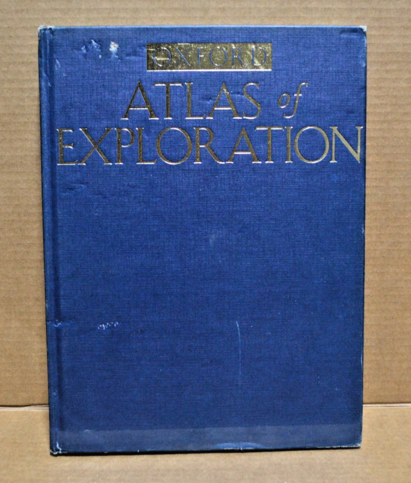 Oxford Atlas of Exploration HC 1997 Royal Geographical Society Illustrated
