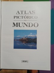 Atlas Pictórico del Mundo Hardcover 1993 Español Keith Brook Tormont Publication