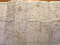 1988 Ordnance Survey Pathfinder Map 1223 SU 44/54 Whitchurch (Hants) Inc Overton