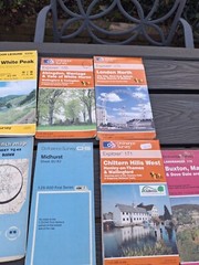 ordnance survey maps Joblot 43 Maps Used