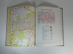 Vintage Master Atlas of Greater London Hardback Book Collectors City Maps