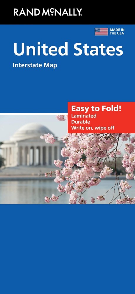 Rand McNally Easy to Fold: United States Laminated Map Multicolor