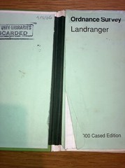 Vintage Ordnance Survey Landranger Preston & Blackpool 1998 Map 102