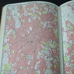 Vintage 1972 Bartholomew Road Atlas of GB SBN 851528104 Classic car