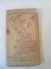 1960 Ordnance Survey Seventh Series One Inch London North West Cloth Map 160