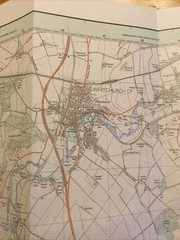 1988 Ordnance Survey Pathfinder Map 1223 SU 44/54 Whitchurch (Hants) Inc Overton