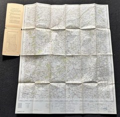 Ordnance Survey One Inch Map – Ludlow – Sheet 129 – 1958