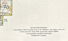 DeLorme Illinois Atlas & Gazetteer Topographic Maps Back Roads 2022 7th Edition
