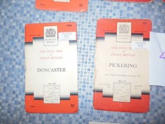 16x Ordnance Survey & Bartolomew’s Sheet Maps 1930’s – 70’s