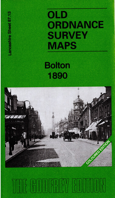 Bolton 1890, 1908 or 1928 Lancashire Sheet 87.13
