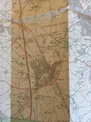 1990 Ordnance Survey Pathfinder Map 1095 TL 01/11 Harpenden (incl Redbourn )