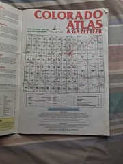 Delorme Colorado CO Atlas & Gazetteer Map 2004 Edition Topo / Road Trip Maps