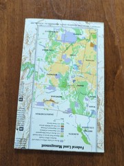 Heart of the Rockies, National Geographic, Map & Poster, 1995
