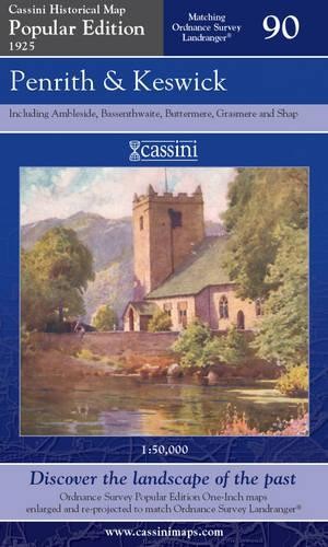 Cassini Maps Penrith and Keswick (Map) (UK IMPORT)