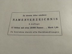 Diercke SchulAtlas Für Höhere Lehranstalten-School Atlas 1900s Antique Hardcover