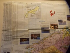 This is Nova Scotia Traveyways map 2003 Government of Canada Tourism