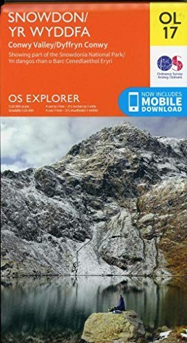 OS Explorer Map OL 17 Snowdon/Yr Wyddfa, Conwy Valley/Dyff… by Ordnance Survey