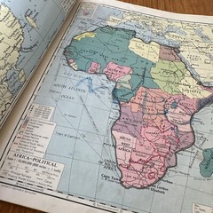 Phillips Australian Commonwealth Atlas Vintage 1955