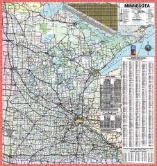 48X52 MINNESOTA STATE OFFICIAL EXECUTIVE LAMINATED WALL By M N Dept Of BRAND NEW