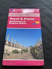 Yeovil & Frome Ordnance Survey OS Landranger Map #183 1:50 scale (1215)