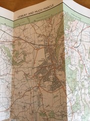 1993 Ordnance Survey Pathfinder Map 1041 SO 63/73 Ledbury And Much Marcle