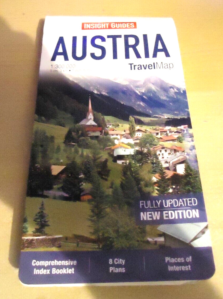 Insight Travel Maps Guide Austria Fully Updated New Edition