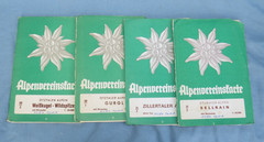 17 Vintage Austrian Alpine Club Climbing Maps & Freytag & Berndt Hiking Maps