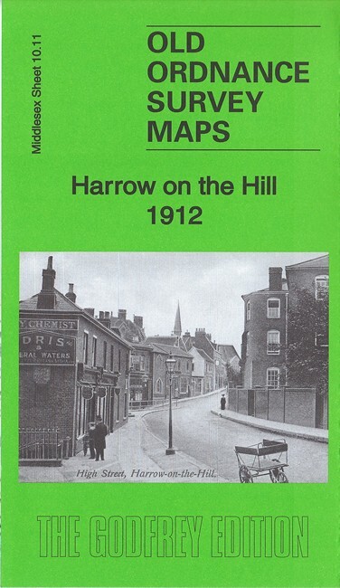 Harrow-on-the-Hill 1912 or 1935 Middlesex Sheet 10.11