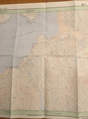 1989 Ordnance Survey Pathfinder Map 107 NF99/NG09 Toe Head (incl Scarista )