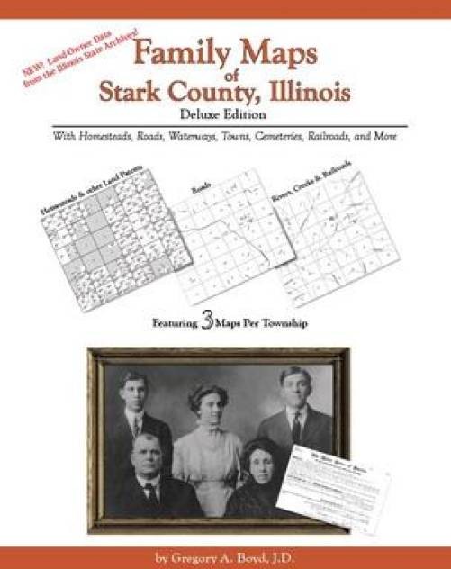 Genealogy Family Maps Stark County Illinois