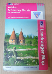 Ordnance Survey Landranger Active Laminated Map – MANY AVAILABLE CHOOSE A MAP
