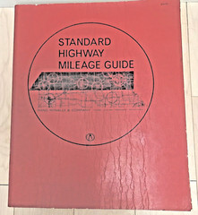 Vintage – 1966 – Rand McNally & Co – Standard Highway Mileage Guide Maps