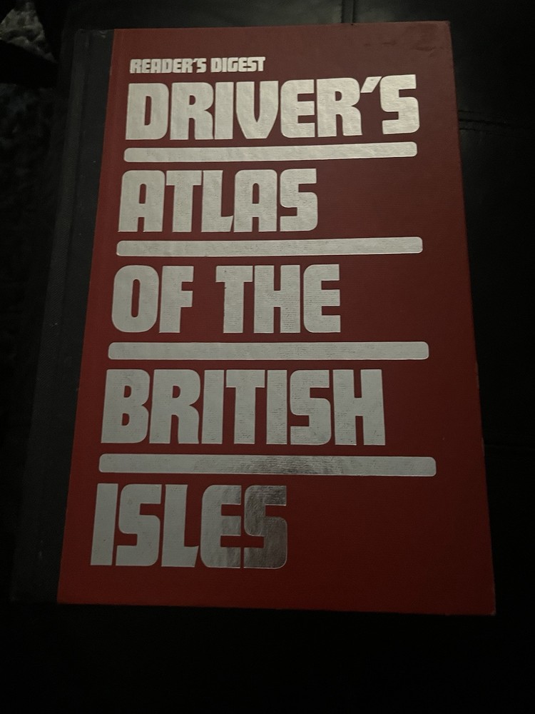 Reader’s Digest Driver’s Atlas of The British Isles Hardback Book