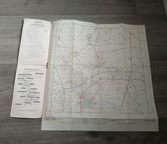 Vintage Ordnance Survey Maps SK83 SK84 SK85 SK86 SK94 2.5 Inch East Midlands Lot