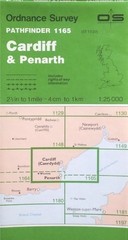 Cardiff and Penarth (Sheet 1165 (ST17/27… by Ordnance Survey Sheet map, folded