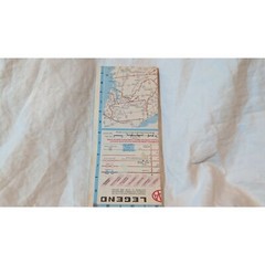Vintage AAA Map Southeastern States 1995