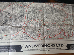 Kelly’s London Post Office Directory 1972 Street Plan Maps Complete + cover