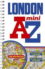 London Mini Street Atlas by Great Britain Spiral bound Book The Fast Free