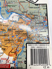 Laminated Maps LOT Streetwise Warren Rand McNally Seattle Paris Las Vegas MORE