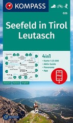 Seefeld inTirol / Leutasch D/I/E + Aktiv Guide (Map) (UK IMPORT)